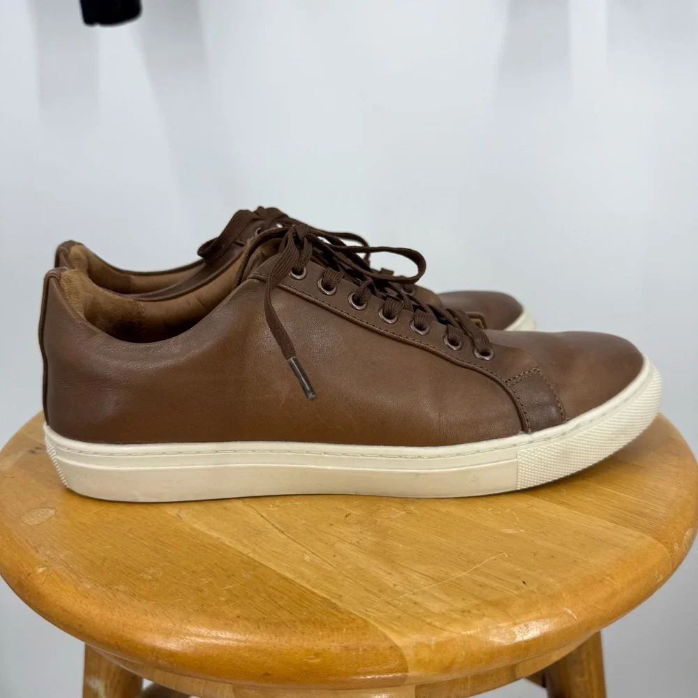 Thursday The Court brown  leather sneaker shoe 9.5W